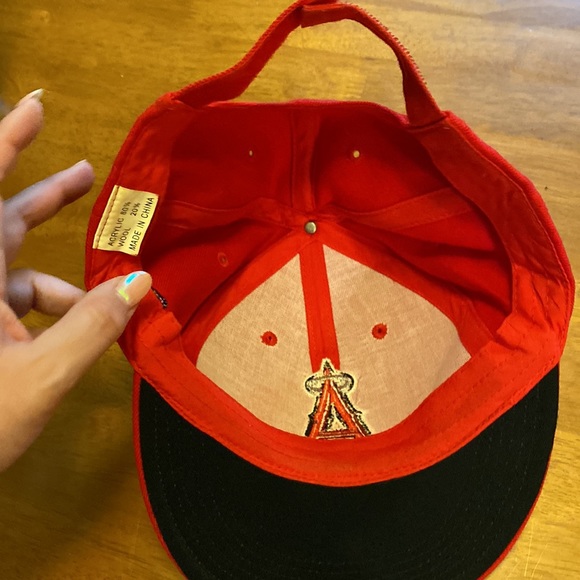 Angels Red Baseball Cap GUC - Picture 6 of 6